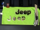 MOPAR black Jeep Hood Logo