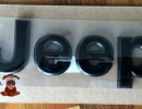 MOPAR black Jeep Hood Logo