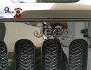 MOPAR black Jeep Hood Logo