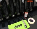 MOPAR black Jeep Hood Logo