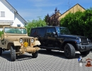 2013 Jeep Wrangler Sahara meets 1953 Willys Jeep M38A1