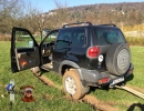 Nissan Terrano rescued by John Deere