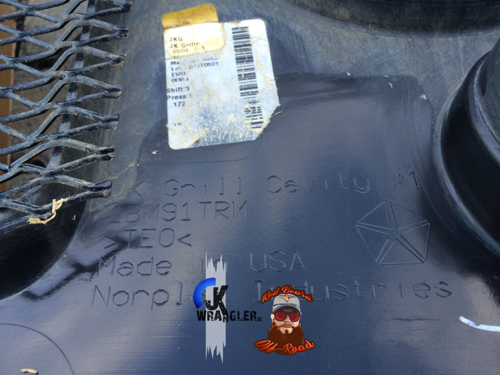 Kühlergrillgitter RuggedRidge (USA)