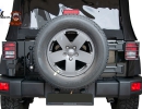 Jeep Wrangler Rubicon RECON spare tire & spare tire cover removal