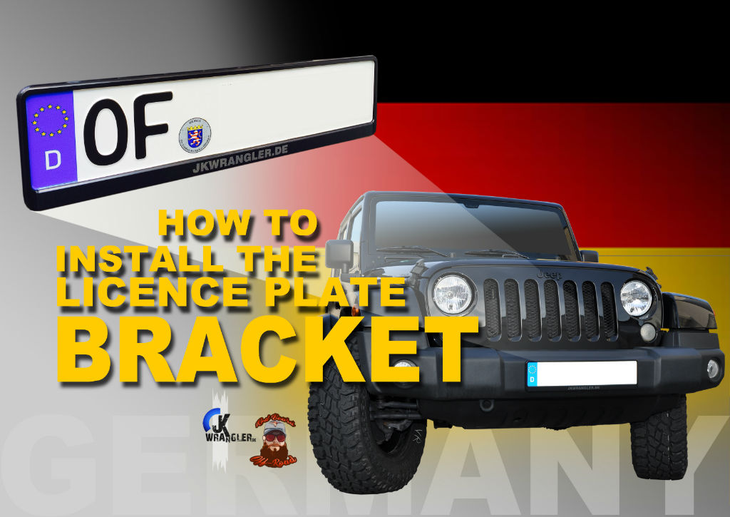 HOW TO INSTALL A LICENSE PLATE BRAKET
